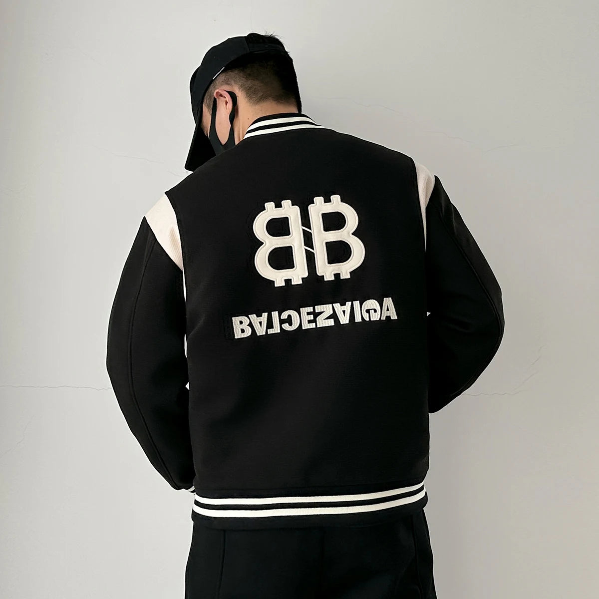 men thicken quilted baseball jacket women streetwear fashion hip hop loose casual padded cotton parkas coat unisex outerwear clean everyday pants