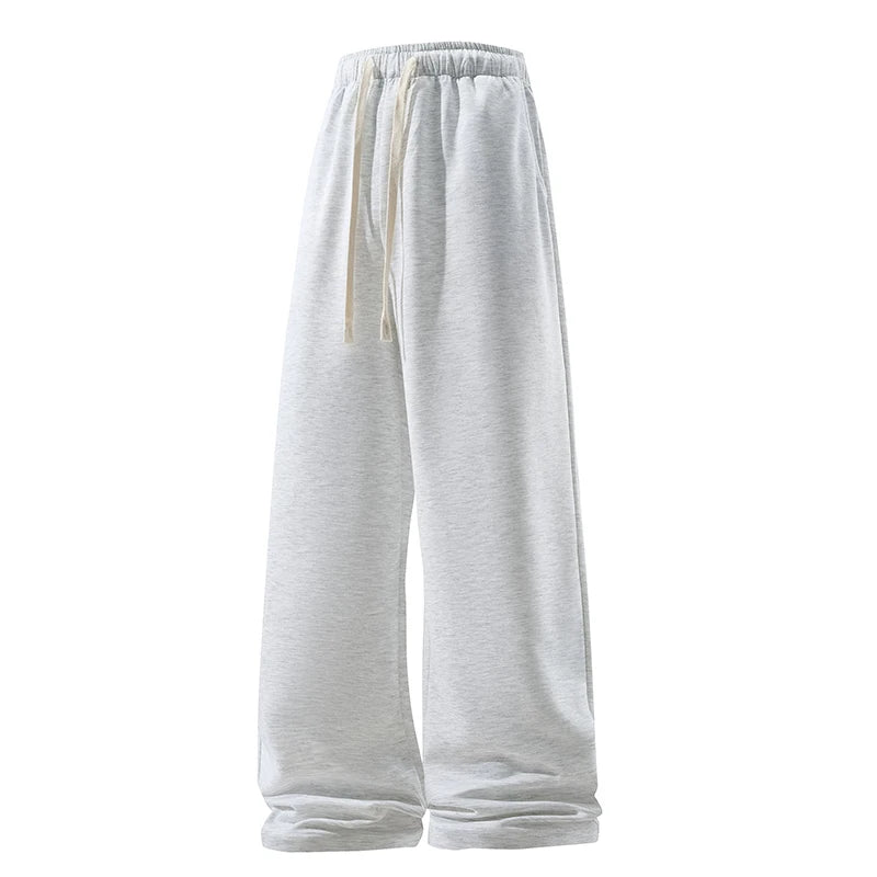 thin casual wide leg pants hang sense fashion handsome classic multi match durable fabric comfortable breathable casual pants unique default style 1330