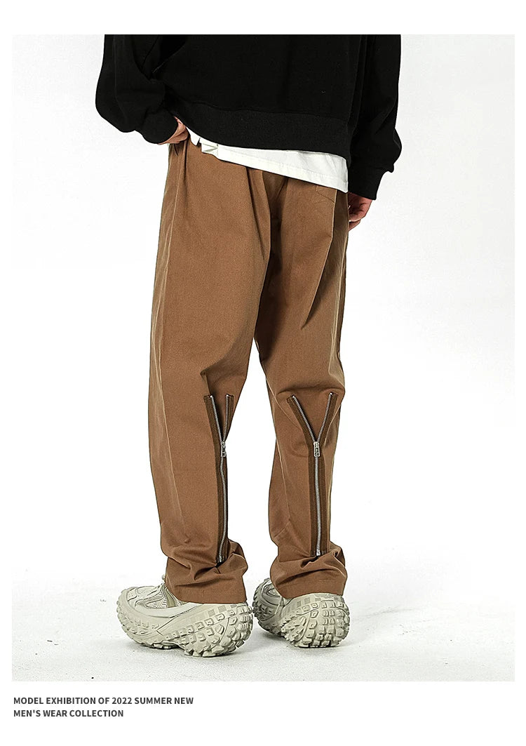 men streetwear fashion loose casual wide leg techwear cargo pants track trousers women harem trousers joggers sweatpants unique joggers style 937