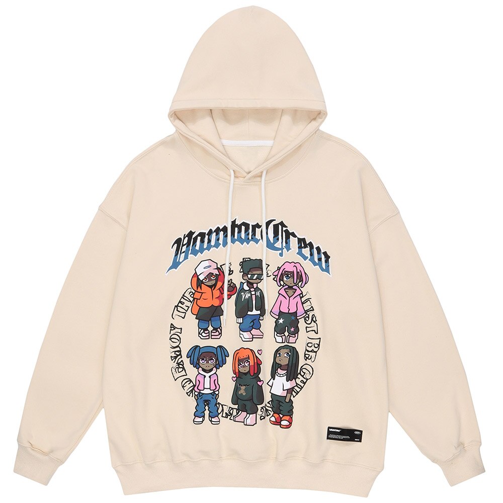 "Blue Dye" Unisex Men Women Streetwear Graphic Hoodie Daulet Apparel