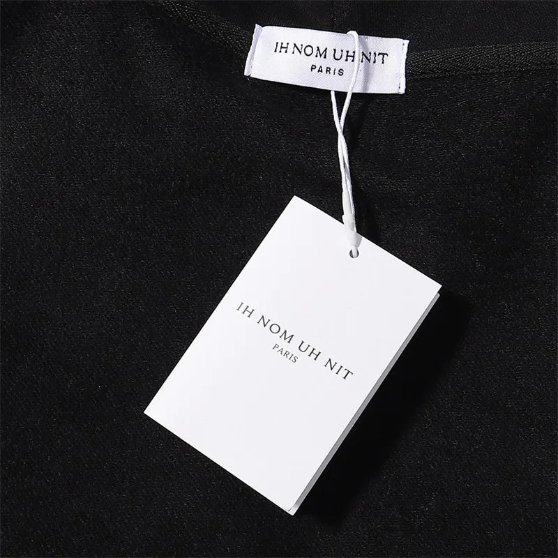 Black Rice White IH NOM UH NIT Hoodies Roses Masked Men Printing Loose Casual Lovers Men Woman Pullover Sweatshirts Street King Limited