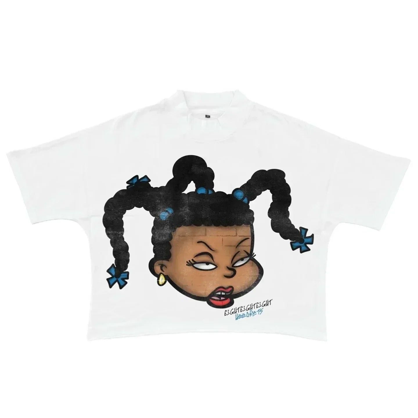 Harajuku y2k oversized t shirt vintage girl graphic t shirts top hip hop streetwear american style gothic women clothing Street King Limited