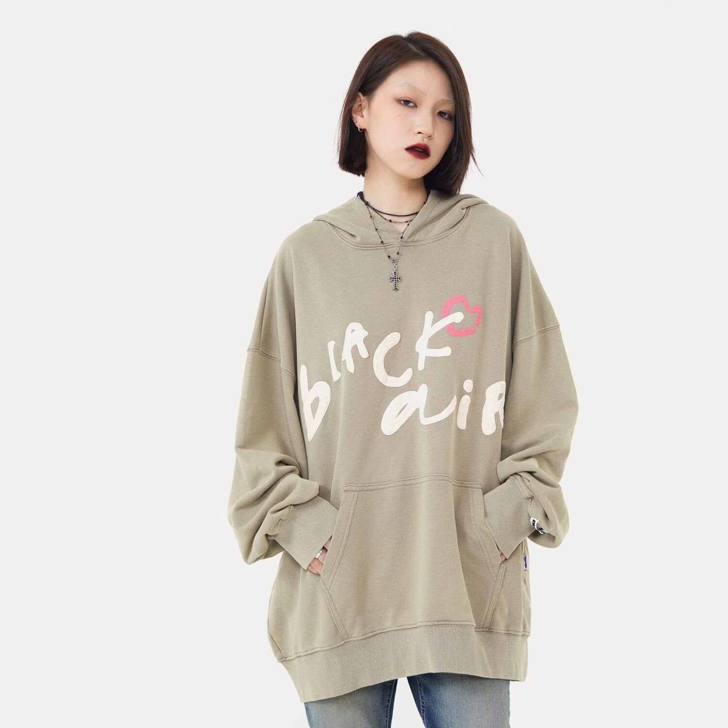 "Dark Smoke" Unisex Men Women Streetwear Graphic Hoodie Daulet Apparel