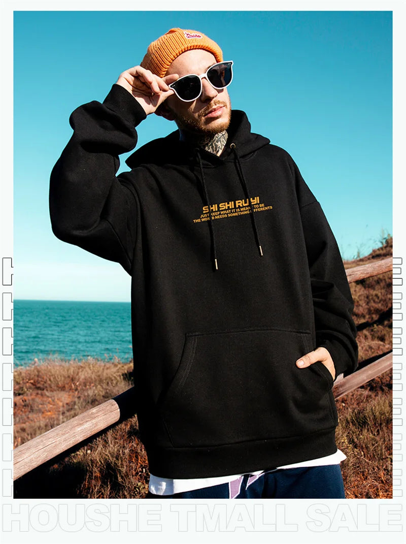Autumn Dancing Lion Print Hooded Sweatshirts Hombre Hip Hop Fleece Streetwear Hoodies New Oversized Y2K Vintage Fashion Hoody Street King Limited