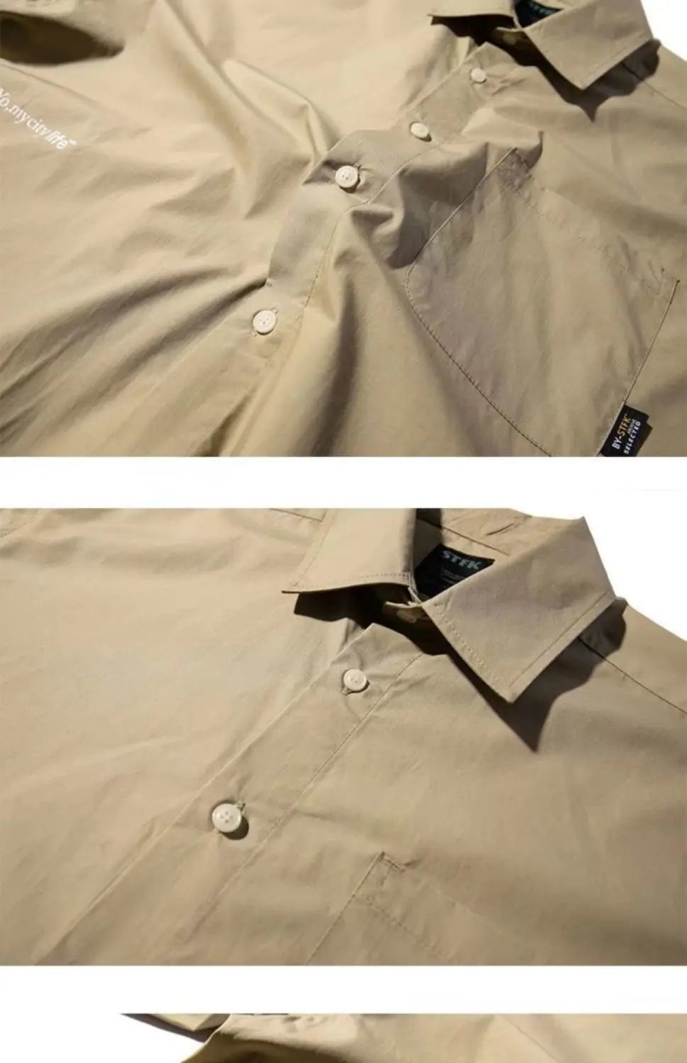Summer Japanese retro Hong Kong style workwear short-sleeved shirt for women street loose casual versatile Korean style shirt Street King Limited