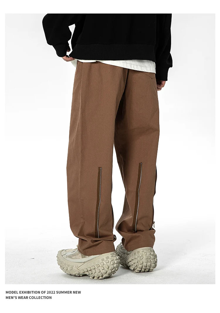men streetwear fashion loose casual wide leg techwear cargo pants track trousers women harem trousers joggers sweatpants unique joggers style 934