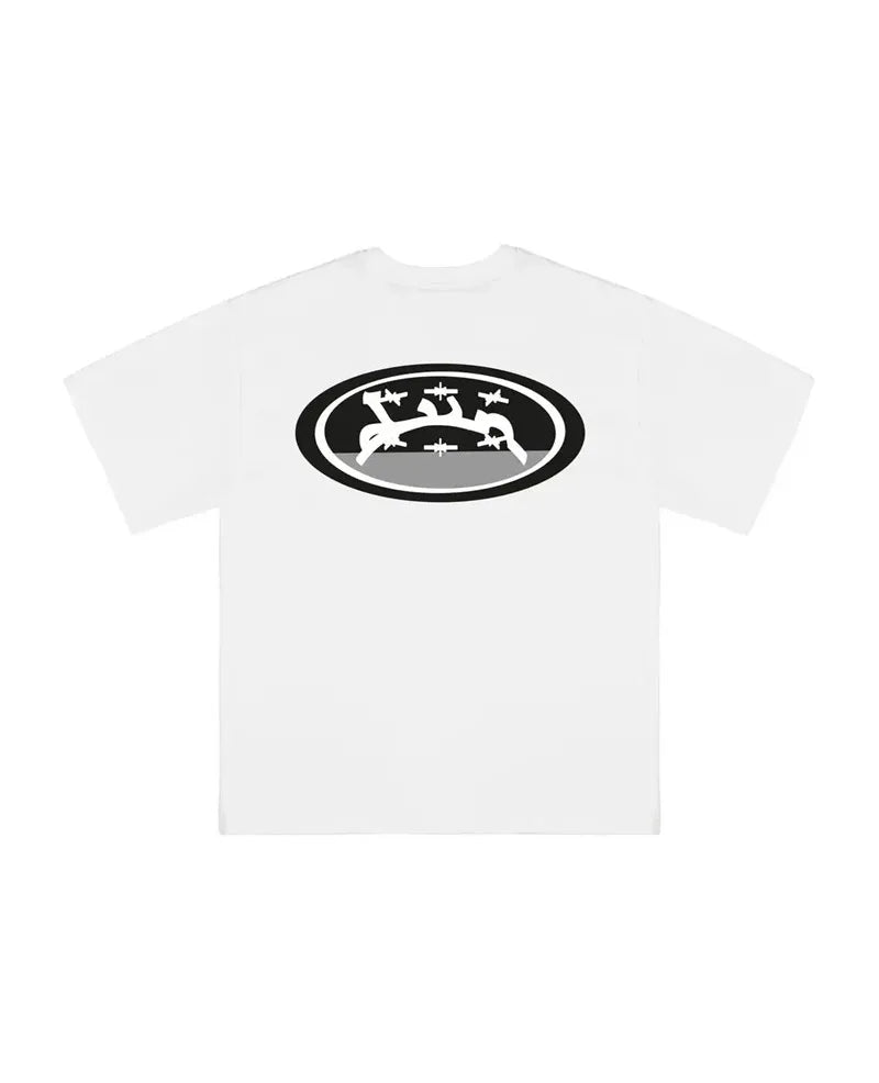 European and American Trendy Brand Personalized Letter Print Oversized Short-sleeved Men Y2k Street Retro Fashion T-shirts Women Street King Limited