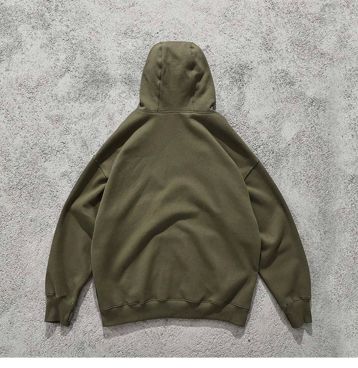 Streetwear Solid Color Ninja Zipper Hoodies Men's Fleece Turtleneck Cardigan Outdoor Oversized Hoody Plus Velvet Charge Coat Street King Limited