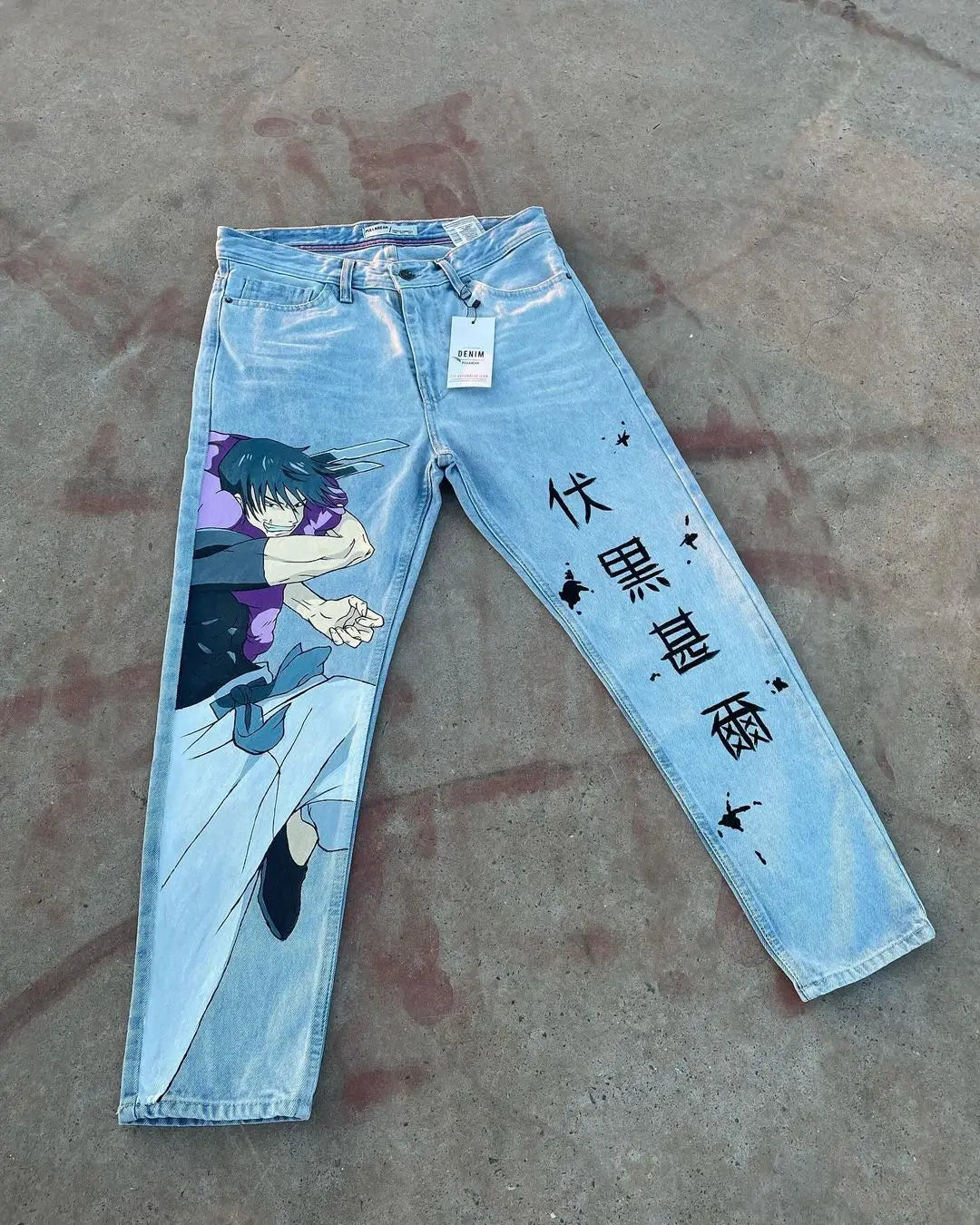 Y2K Harajuku Next Drop Streetwear Jeans for Men Wide Trouser Graphic New Women High Waist wide leg Pants y2k men clothing Street King Limited