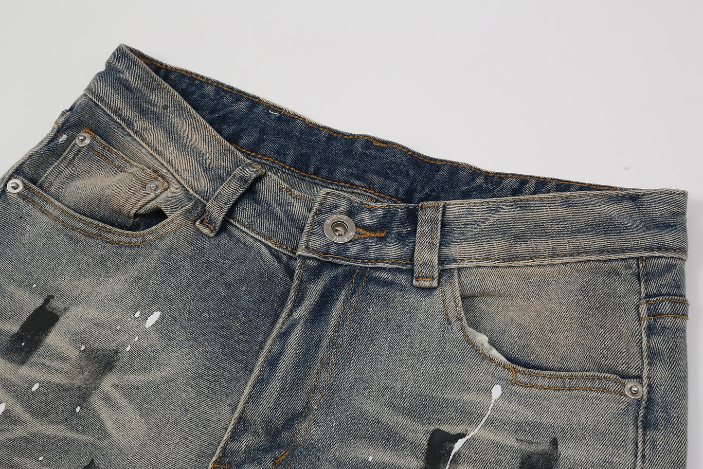 bottom zipper destroyed jeans skinny jeans ripped slim men biker jeans fashion graffiti printed streetwear hip hop pants joggers unique joggers style 5134