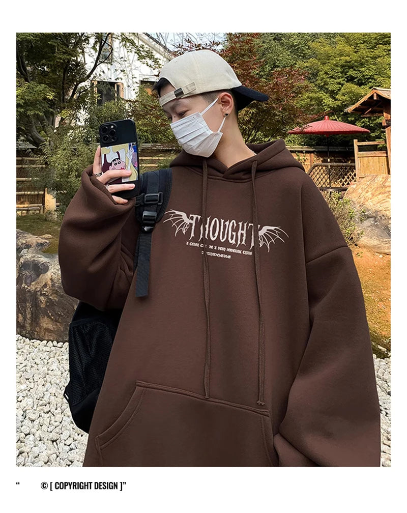 Skatercore Flame Bold Hoodie Cold-Weather Flex
