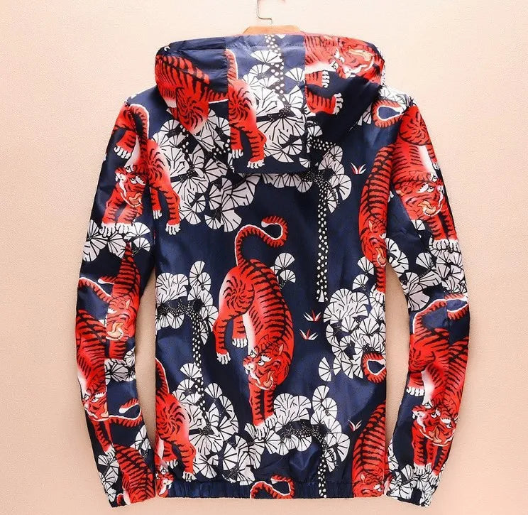 new men luxury rib sleeve embroidered flowers tiger bee crown couple baseball coats jackets abstract digital coat motor a3 clean everyday pants