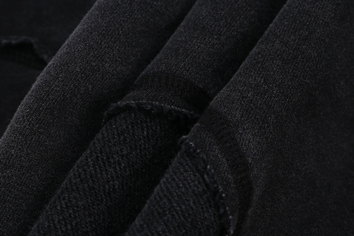 Reverse design process solid color hoodie Street King Limited