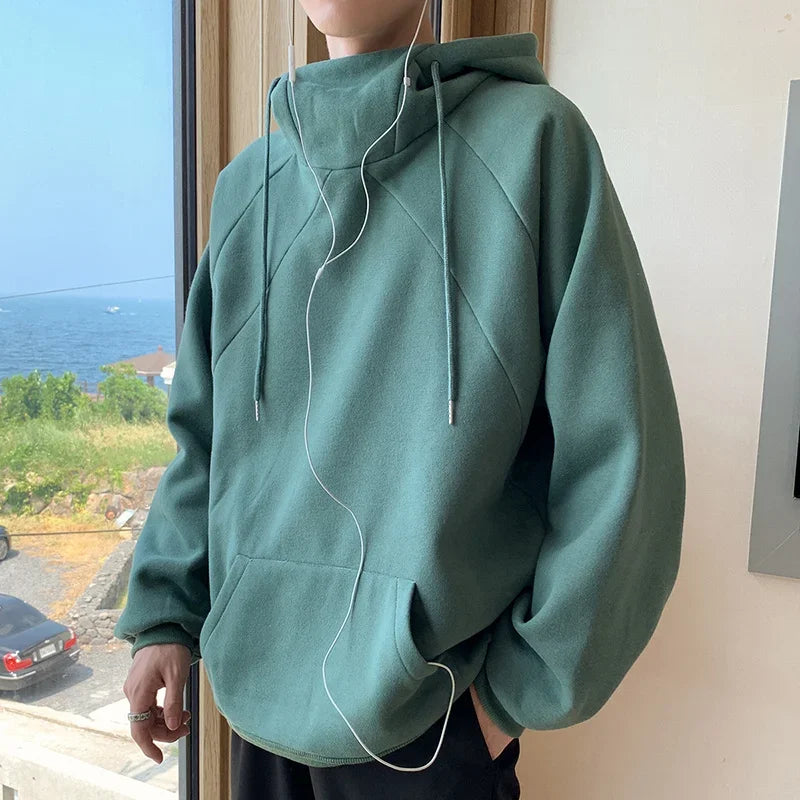 Sadcore Washed Oversized Hoodie Street Style Staple