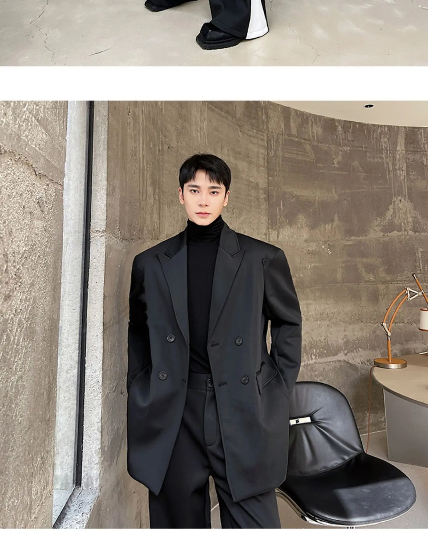 flare pants men vintage fashion casual bell bottom trousers male streetwear net celebrity long pants stage costume unique default style 2668