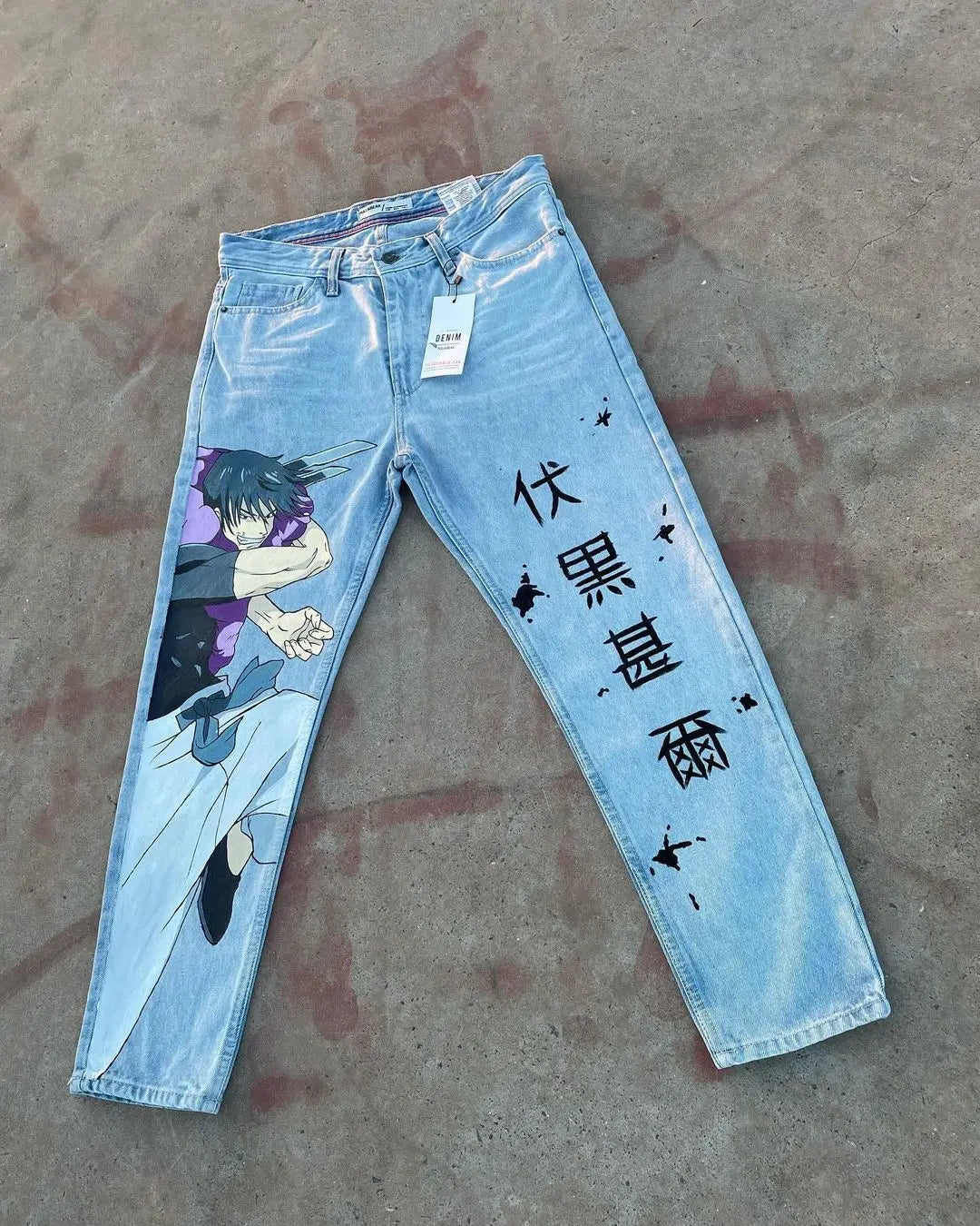 Y2K Harajuku Next Drop Streetwear Jeans for Men Wide Trouser Graphic New Women High Waist wide leg Pants y2k men clothing Street King Limited