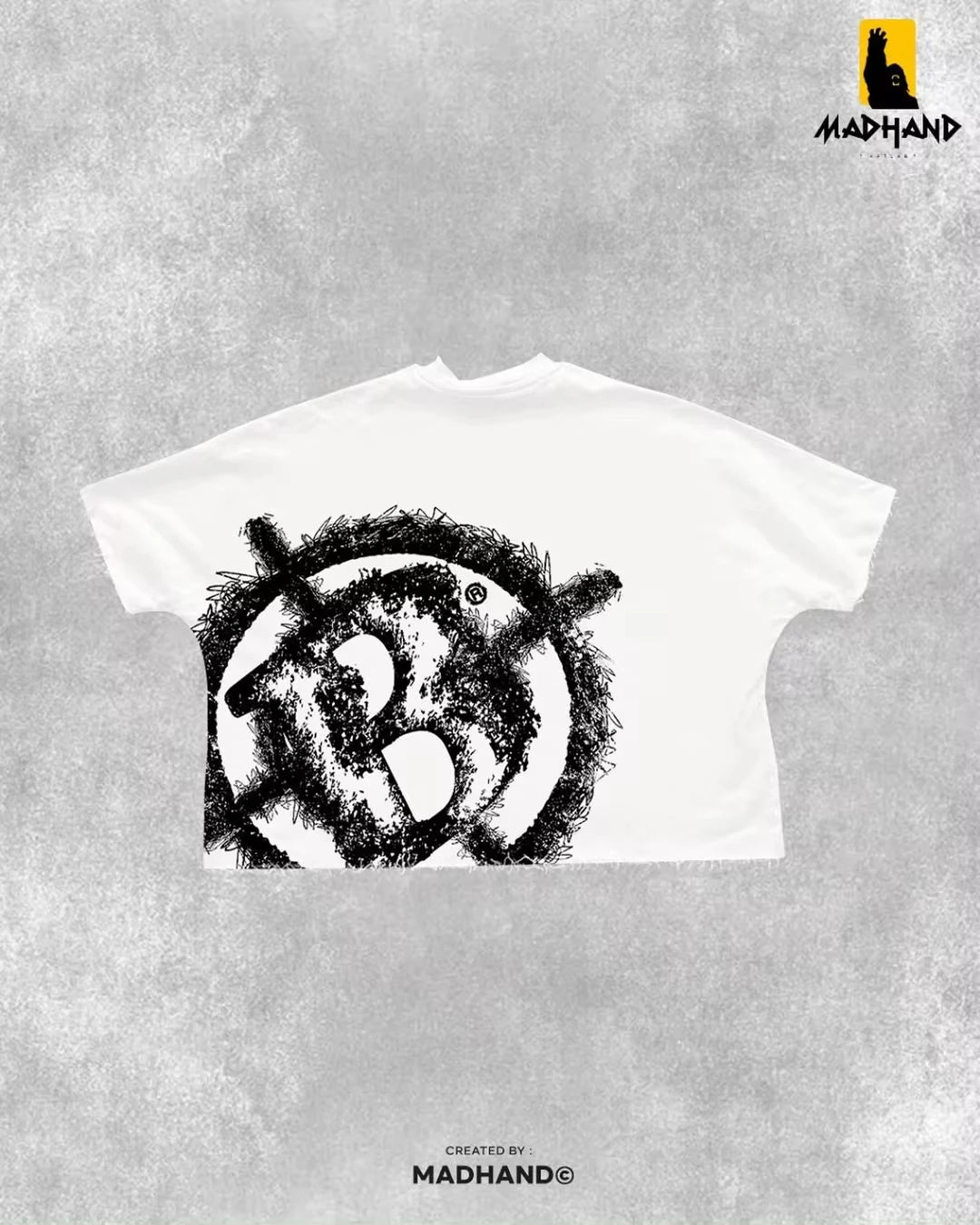 Street Fashion Trend Selling Spot Cotton T-shirts Men Y2K New Harajuku Casual Loose Hip Hop Short Sleeved Couple Goth Print Tees Street King Limited