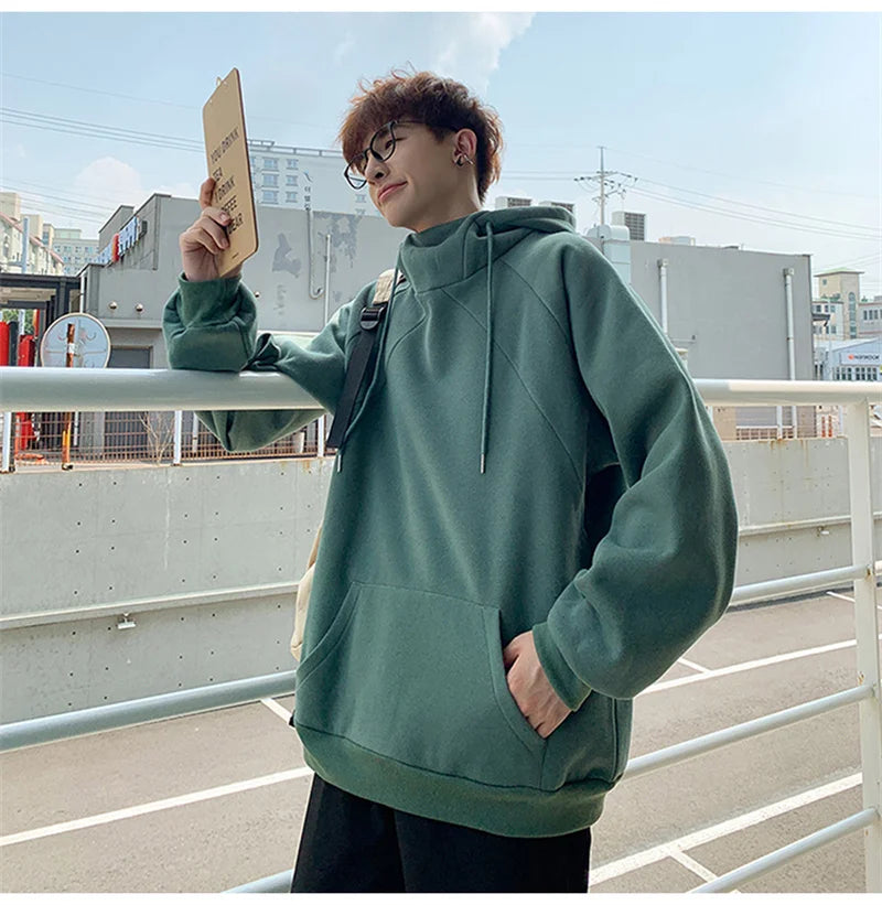 Sadcore Washed Oversized Hoodie Street Style Staple