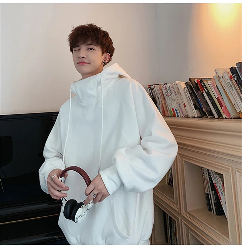 Sadcore Washed Oversized Hoodie Street Style Staple