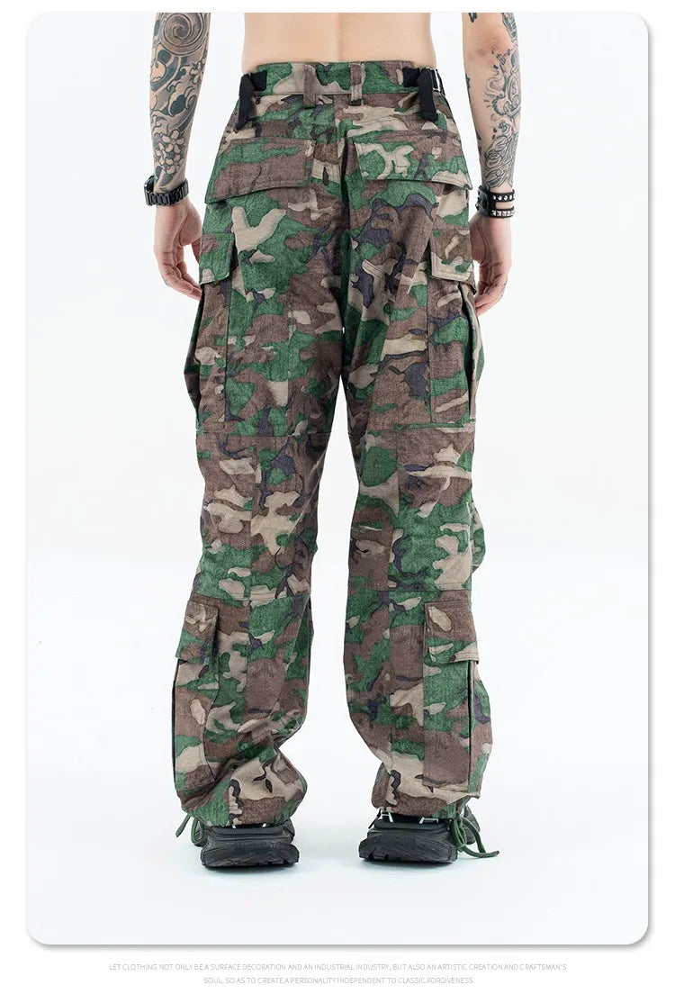 cargo with large pockets unique cargo style 4777
