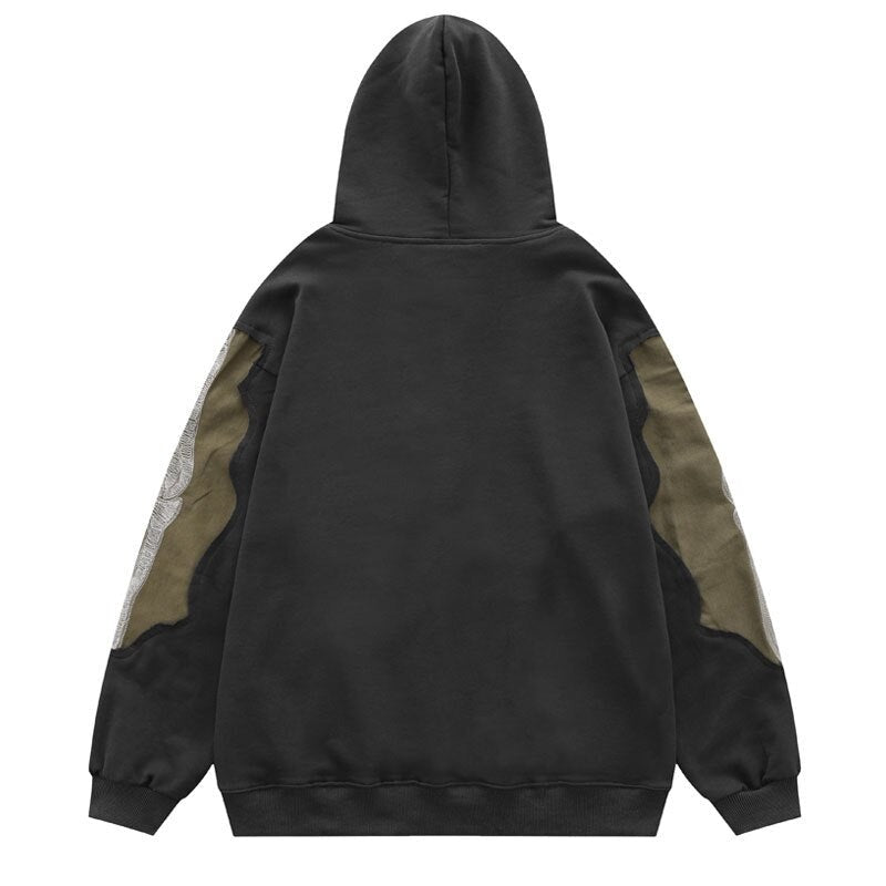 "Diamond Star" Unisex Men Women Streetwear Graphic Hoodie Daulet Apparel