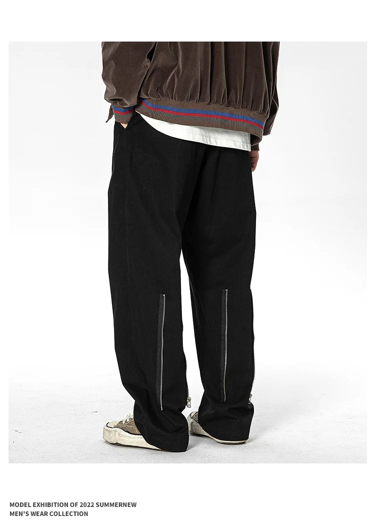 men streetwear fashion loose casual wide leg techwear cargo pants track trousers women harem trousers joggers sweatpants unique joggers style 927