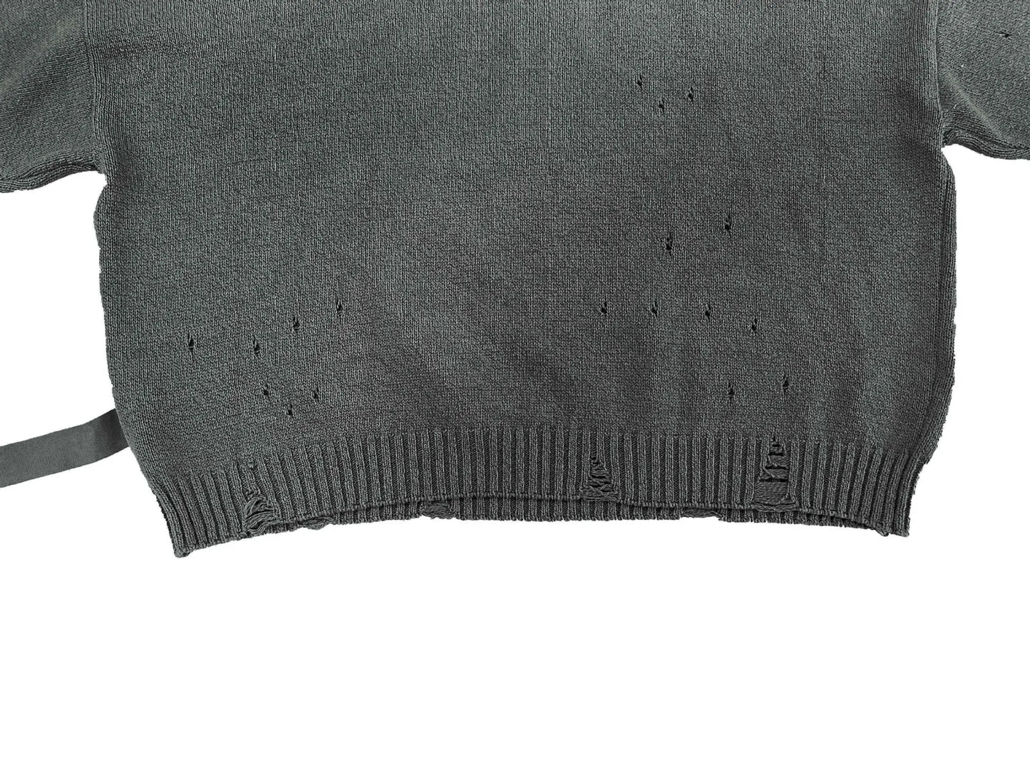New 2023 Men Luxury Under my car Holes gentleman Classic Cotton Knit Casual Sweaters pullover Asian Size High Drake #49 Street King Limited