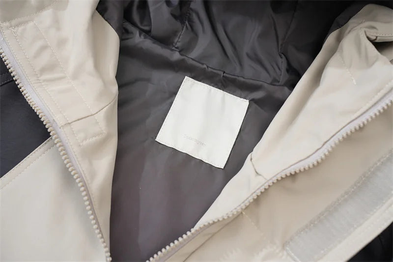 Undermycar 2023 Deconstructor Contrast Zipper Windbreaker Coat Street King Limited