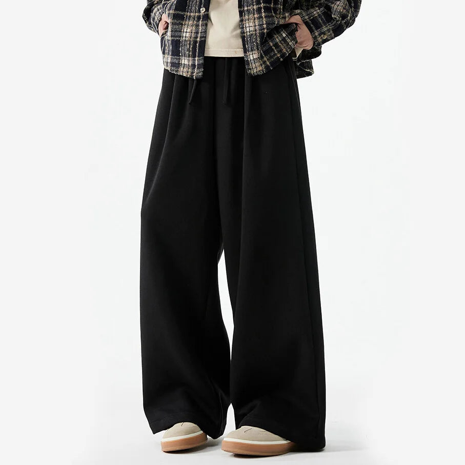 men women loose casual streetwear fashion wide leg sport pants jogger sweatpants hip hop trousers baggy pants casual joggers