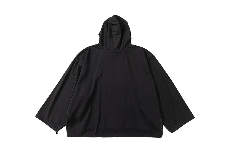 Autumn And Winter KANYE High Street YZY Pure Cotton Loose Men's And Women's Large Charge Shirts Street King Limited