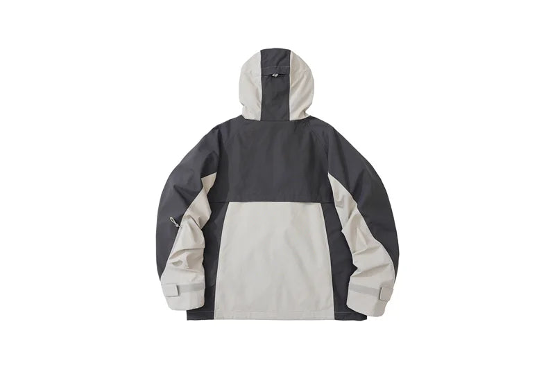 Undermycar 2023 Deconstructor Contrast Zipper Windbreaker Coat Street King Limited