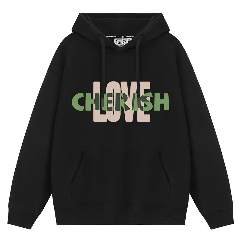 Sadcore Washed Cold Hoodie Oversized Daily Look
