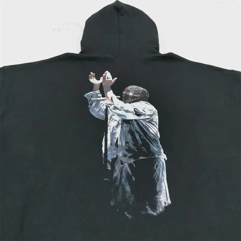 New KANYE west PLAYBOI CARTI WHOLE Destroy Lonely Pullover Hoodies Hoody hooded Sweatshirts velvet Cotton Thick Fleece US #326 Street King Limited