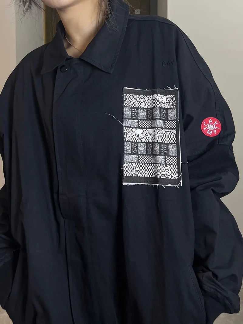 2024 new arrived cavempt outdoor denim jacket men woman best quality casual coat unique jeans style 5025