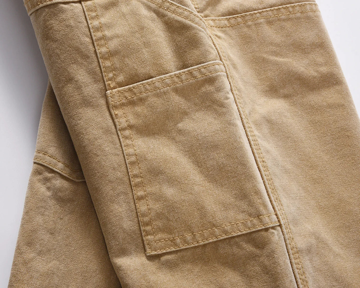 High Street Vibe Style Sashes Straight Baggy Cargo Pants for Men Y2K Harajuku Cleanfit Casual Denim Trousers Oversized Jeans Street King Limited