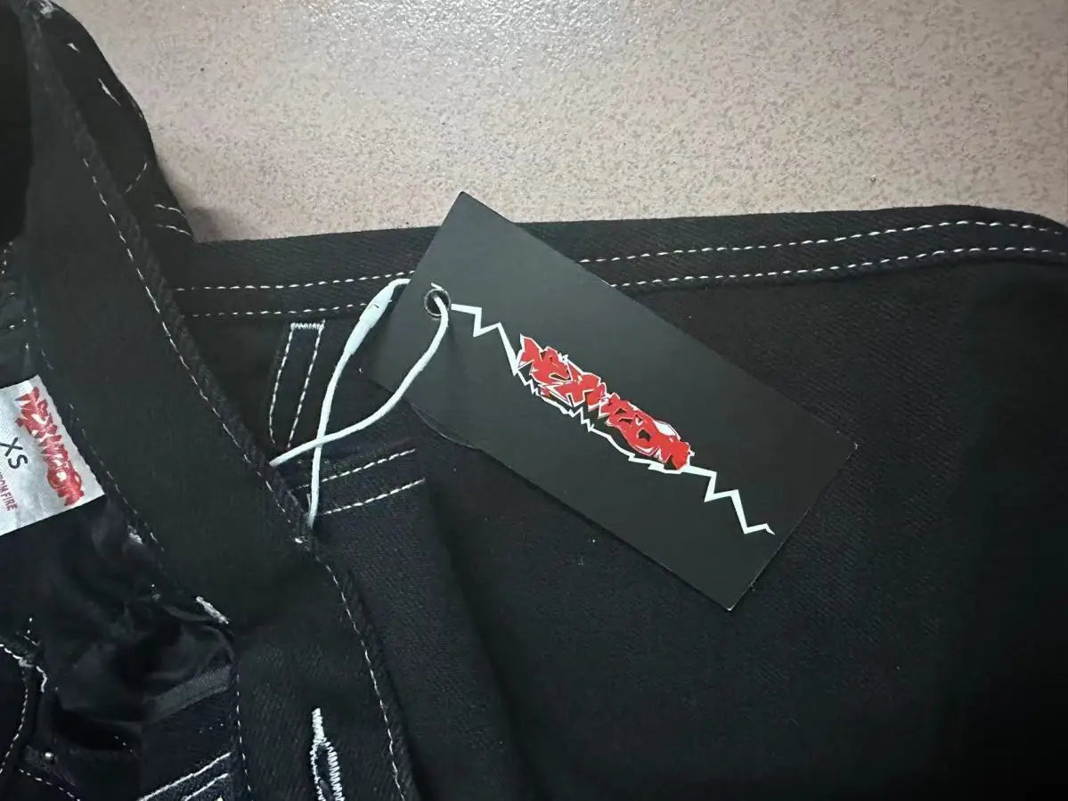Shorts skateboarding trend mens and womens universal jeans cropped pants joggers skinny men hip hop harajuku cargo pants Street King Limited