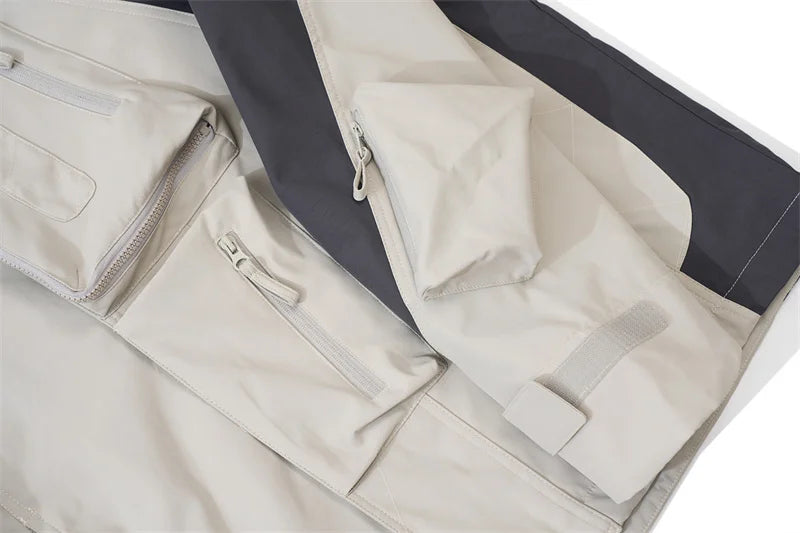 Undermycar 2023 Deconstructor Contrast Zipper Windbreaker Coat Street King Limited