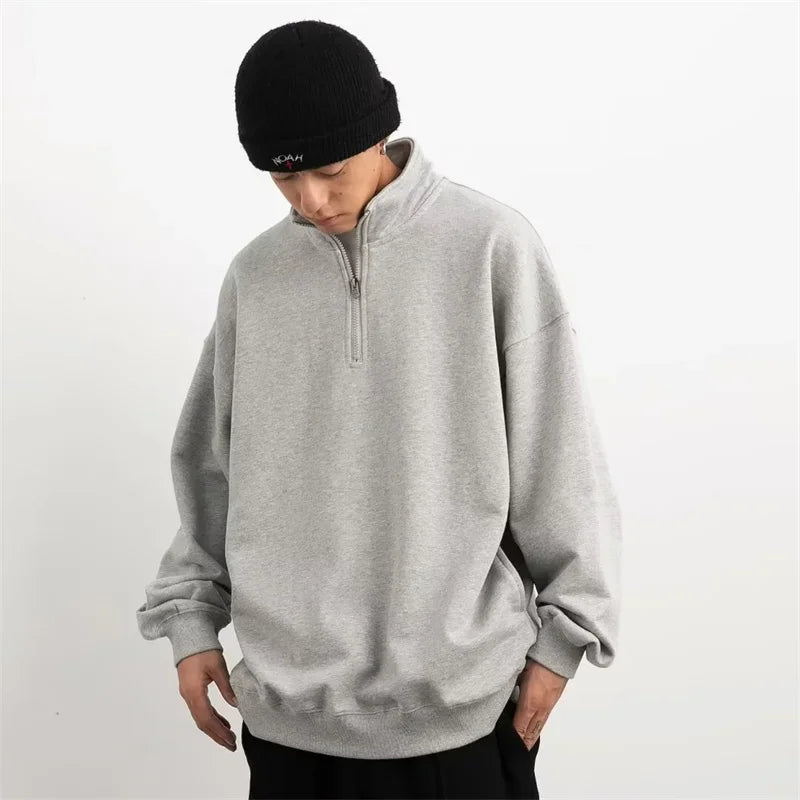 Vintage Layered Fashion Hoodie High-Street Favorite