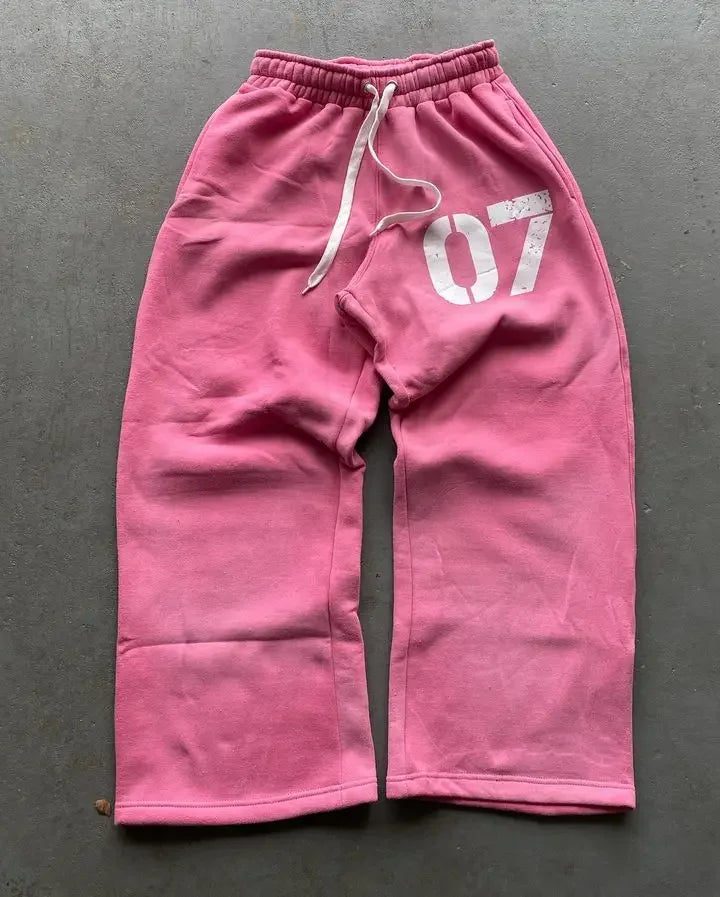 y2k vintage mummy graphic digital drawstring casual sports pants women street autumn winter set print hooded men sweatshirts unique default style 4056