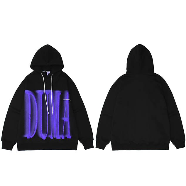 "Dark Knight" Unisex Men Women Streetwear Graphic Hoodie Daulet Apparel