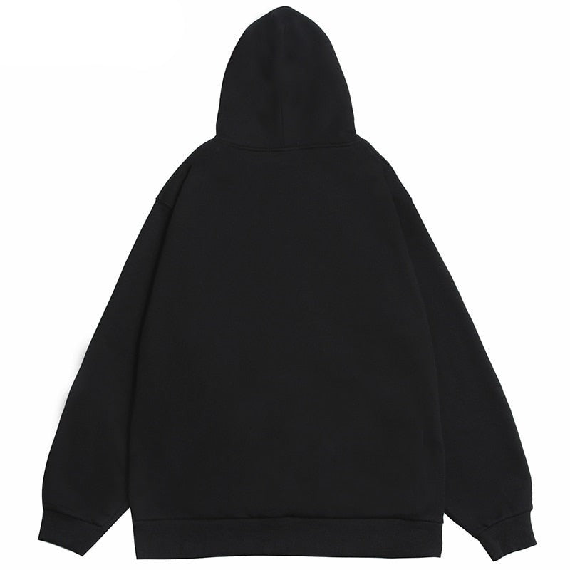 "Blue Smoke" Unisex Men Women Streetwear Graphic Hoodie Daulet Apparel