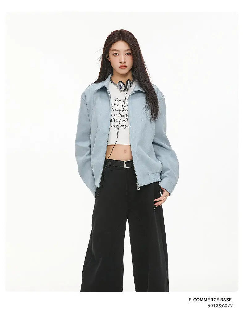 2025 spring short coat mens korean streetwear fashion loose casual bomber jacket women plus size autumn coat outerwear unique shorts style 273