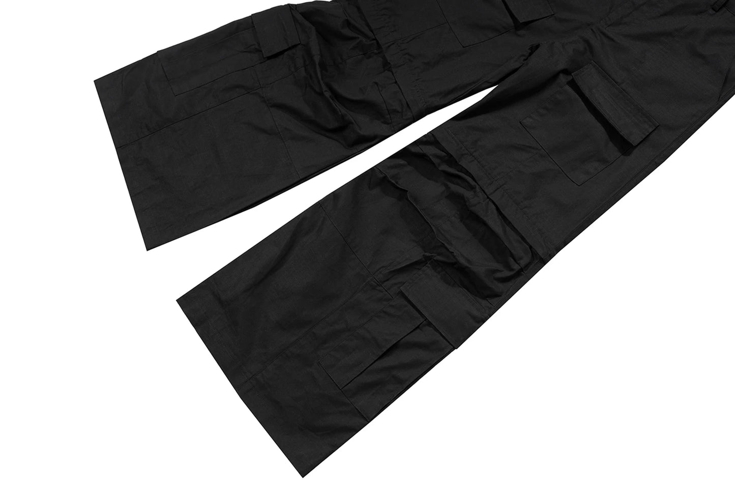 y2k high street flared cargo multi pocket detachable workwear pants for men and women solid ropa hombre overalls oversized unique cargo style 363