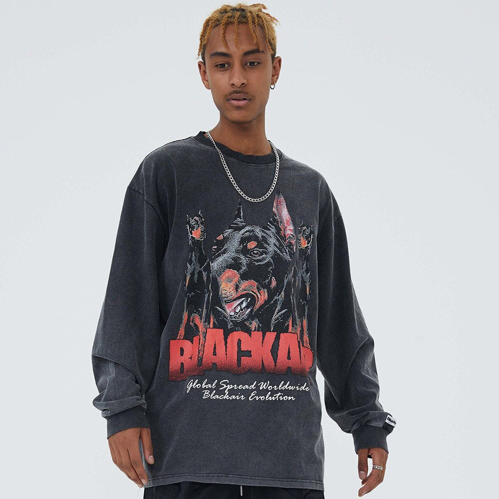 "Big Boys" Unisex Men Women Graphic Streetwear Sweatshirt Daulet Apparel
