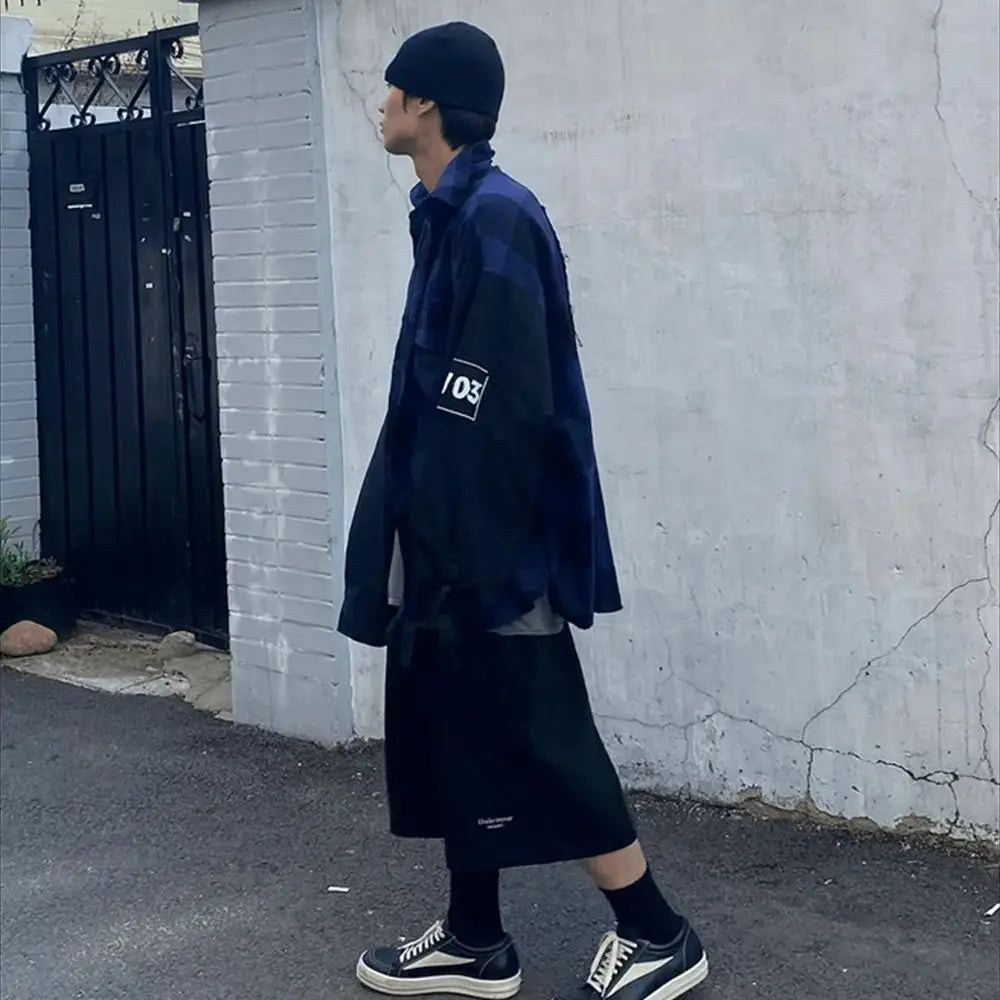 Undermycar 2024 Trendy Drawstring Logo Drawstring Pure Cotton Loose Fat Elastic Shorts Street King Limited