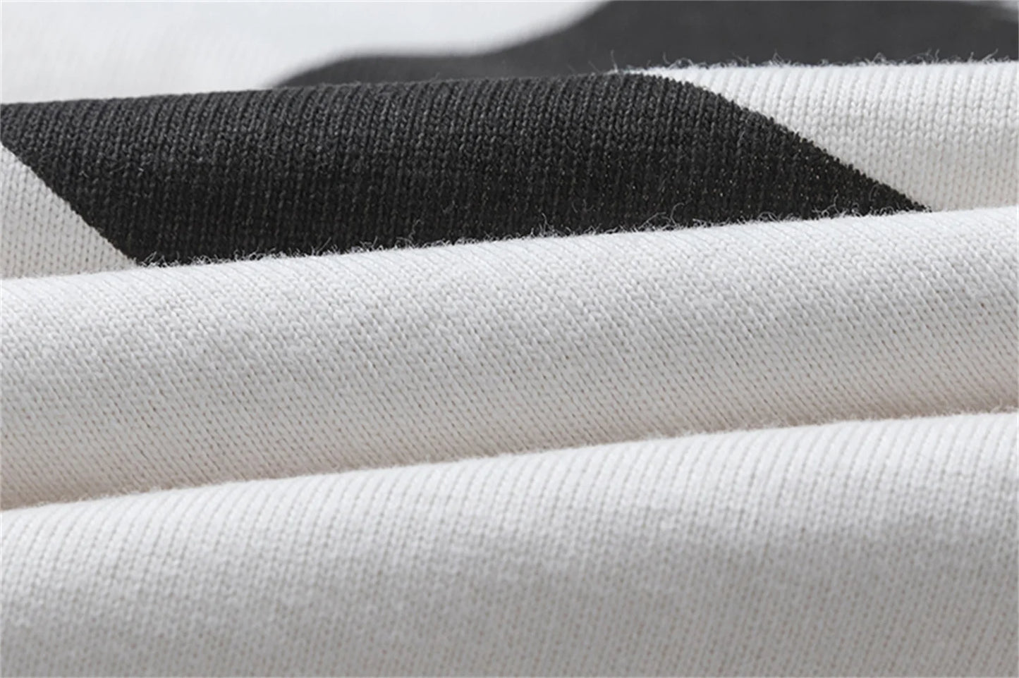 Summer 24ss Cross Print Brand Fashion Round Neck High-Street Round Neck Cotton Long Sleeve T Shirt Pullover Street King Limited