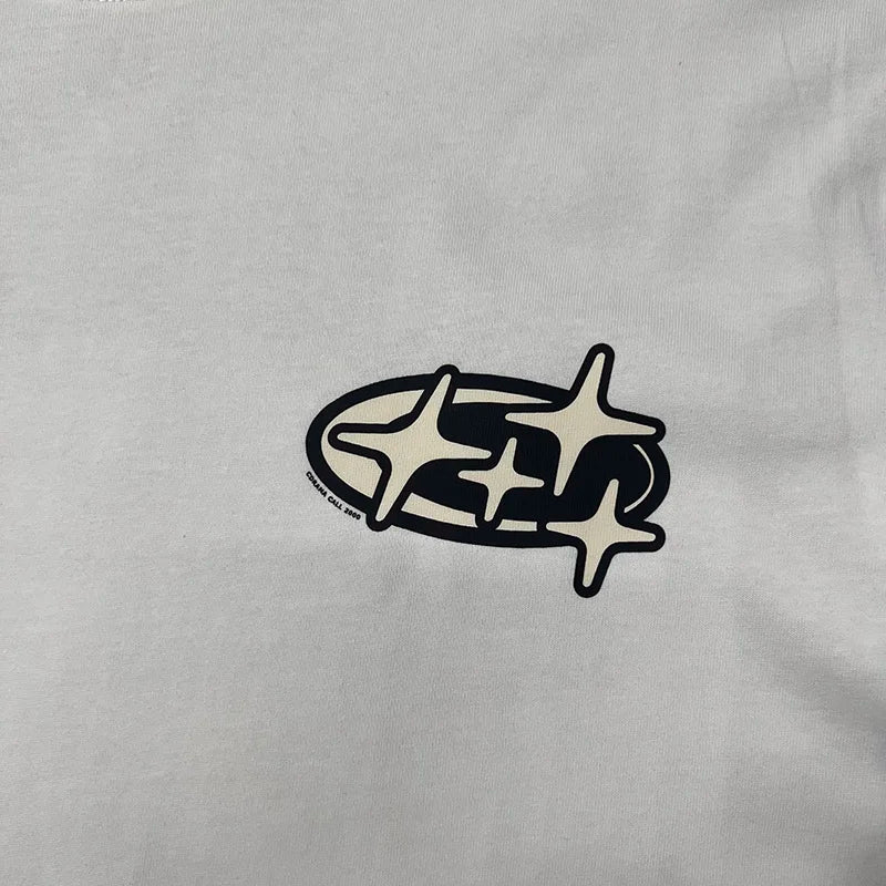 2024ss Drama Call T-shirt Men Women 1:1 High Quality Stars Letter Print Fashion Street Lovers Casual Tops Tee Street King Limited
