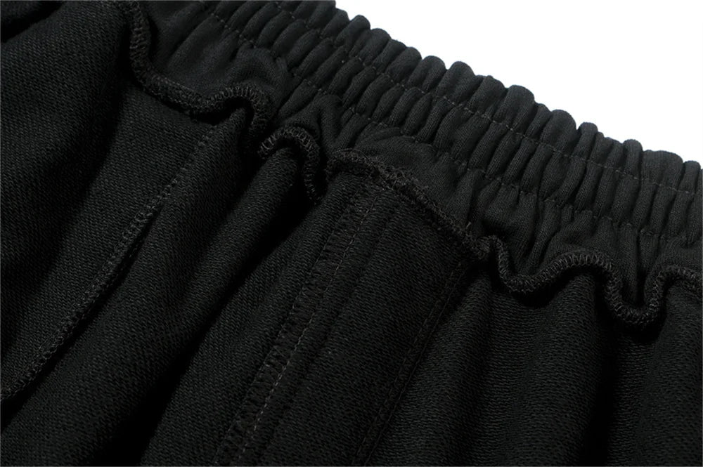 Undermycar 2024 Trendy Drawstring Logo Drawstring Pure Cotton Loose Fat Elastic Shorts Street King Limited