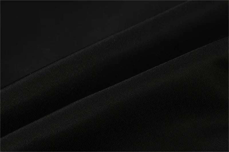 undermycar 2023 new high street fashion brand high quality multi pocket flight jacket cotton coat black unique default style 3634