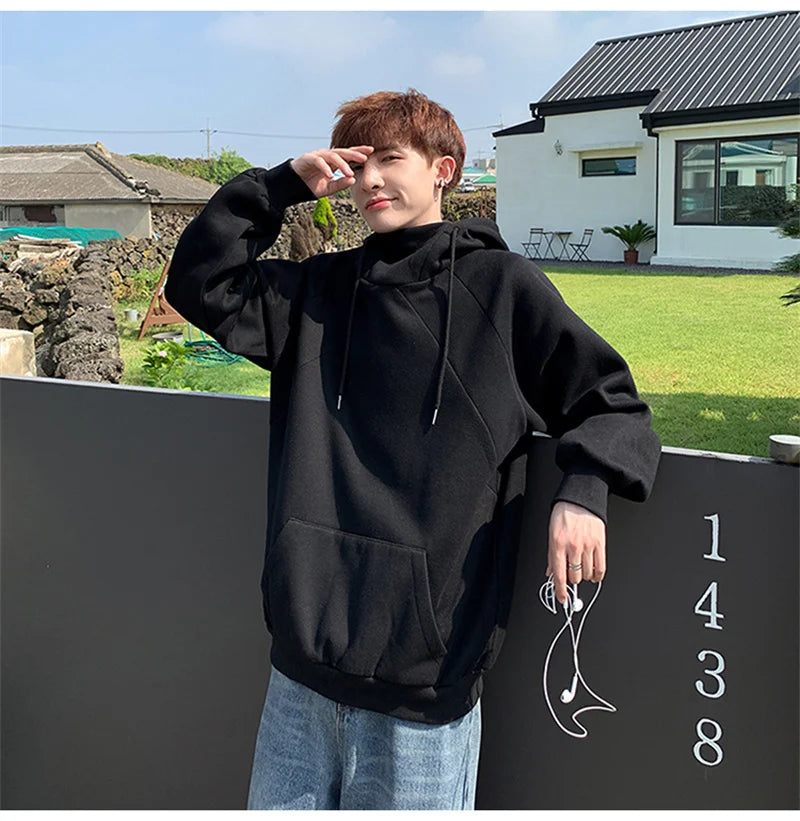 Sadcore Washed Oversized Hoodie Street Style Staple